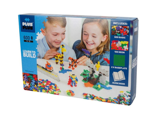 PLUS-PLUS | LEARN TO BUILD - BASIC 600PCS by PLUS-PLUS - The Playful Collective