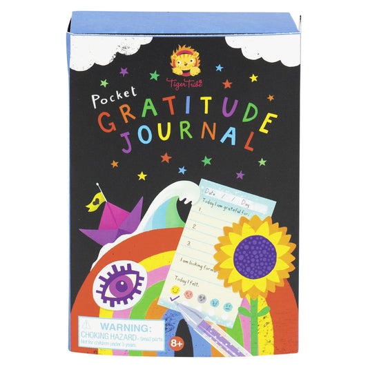 POCKET GRATITUDE JOURNAL by TIGER TRIBE - The Playful Collective