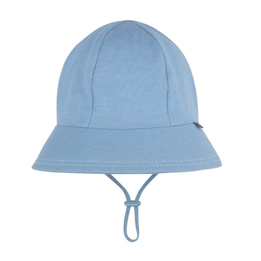 PONYTAIL BUCKET SUN HAT - CHAMBRAY 2-3 years / 52cm / L by BEDHEAD HATS - The Playful Collective