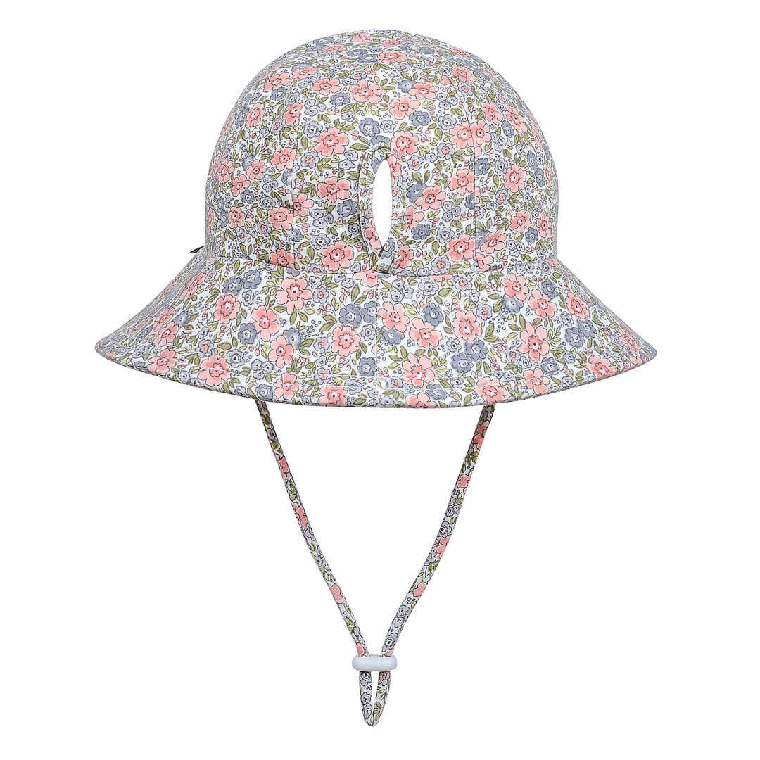 PONYTAIL BUCKET SUN HAT - VIOLET 2-3 years / 52cm / L by BEDHEAD HATS - The Playful Collective
