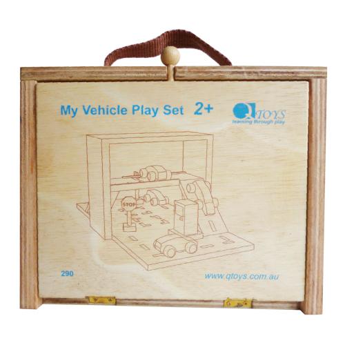 PORTABLE CAR PARK SET - PREORDER by QTOYS - The Playful Collective