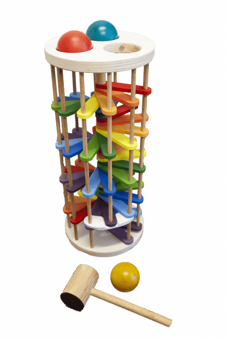 POUND-A-BALL TOWER by QTOYS - The Playful Collective