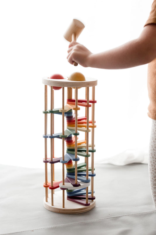 POUND-A-BALL TOWER by QTOYS - The Playful Collective