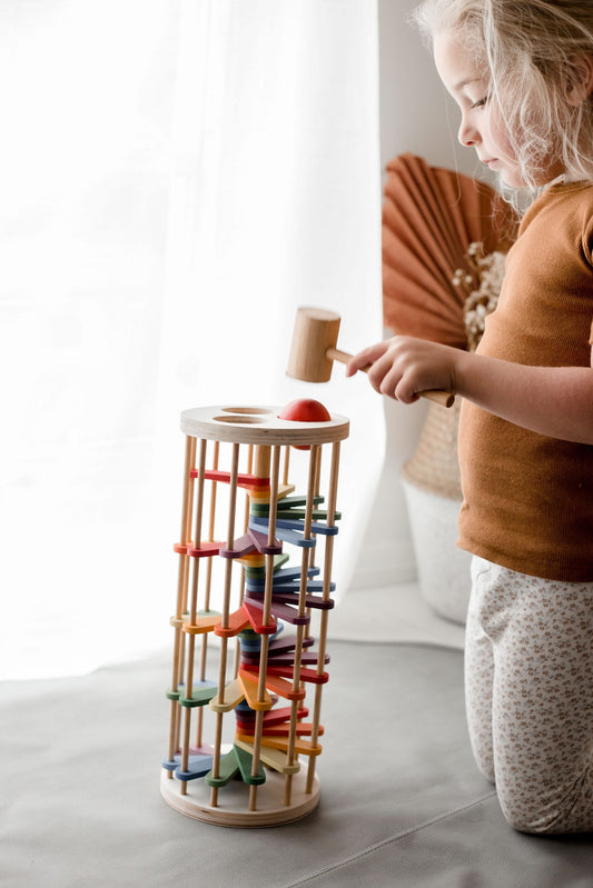 POUND-A-BALL TOWER by QTOYS - The Playful Collective