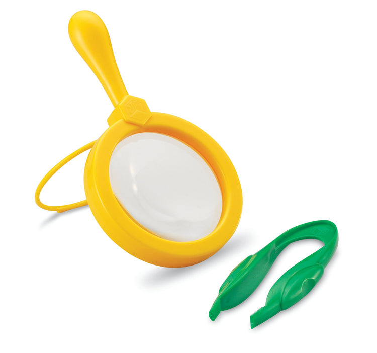 PRIMARY SCIENCE MAGNIFIER & TWEEZERS by LEARNING RESOURCES - The Playful Collective