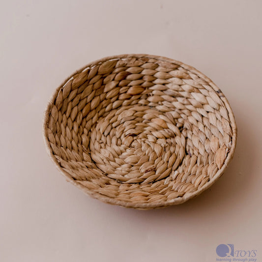QTOYS | ROUND WOVEN BASKET by QTOYS - The Playful Collective