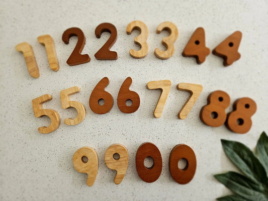 QTOYS | TWO-TONED NUMBERS - 20 PIECE SET by QTOYS - The Playful Collective