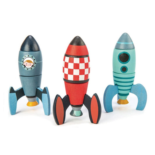 ROCKET CONSTRUCTION SET - PREORDER by TENDER LEAF TOYS - The Playful Collective