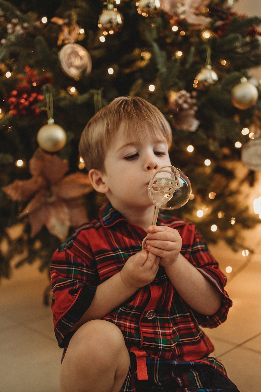 SANTA ECO BUBBLE WAND by KINFOLK PANTRY - The Playful Collective