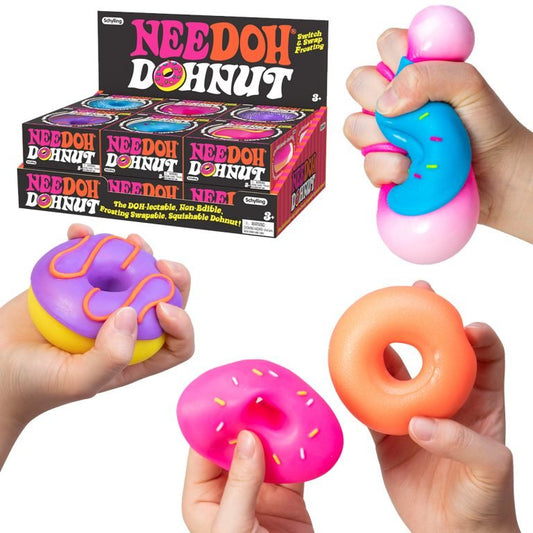 SCHYLLING NEE-DOH STRESS BALL - DOHNUT Pink by SCHYLLING - The Playful Collective
