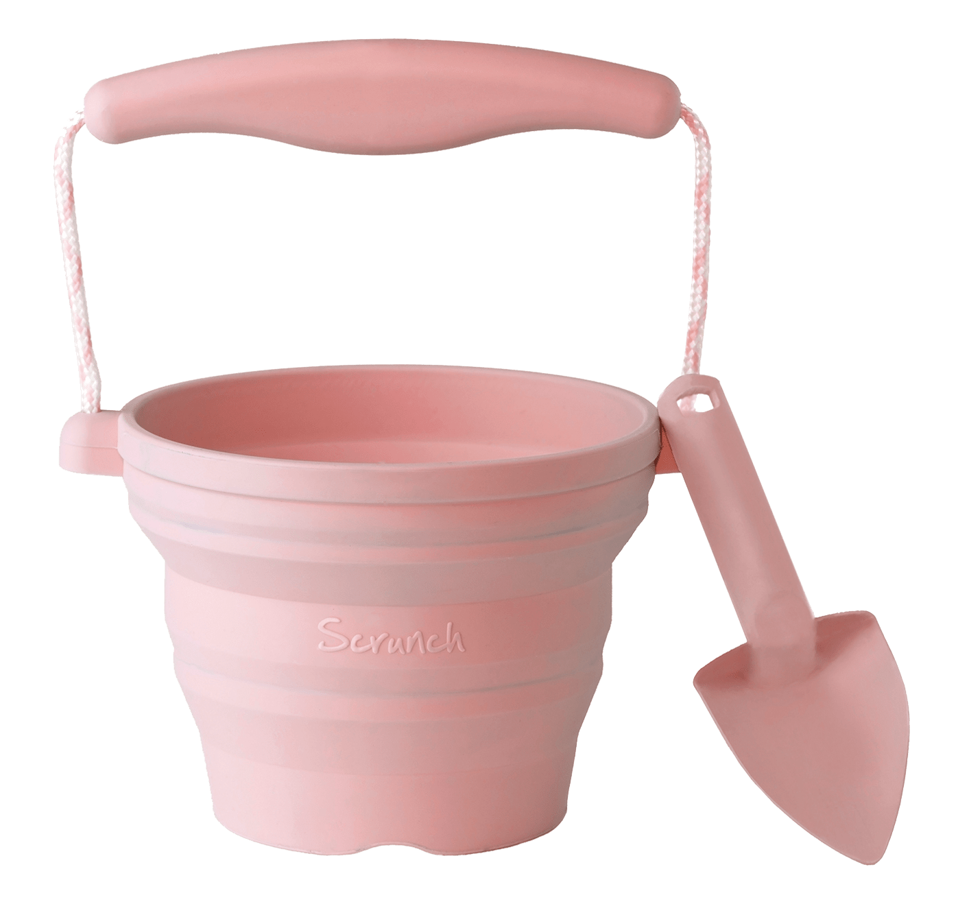 SCRUNCH SEEDLING POT + TROWEL Dusty Rose by SCRUNCH - The Playful Collective