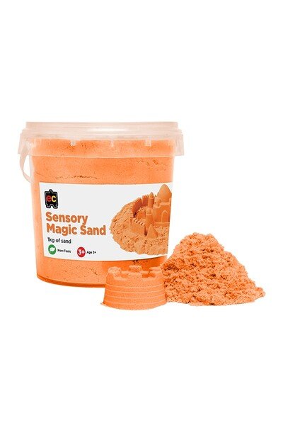 SENSORY MAGIC SAND ORANGE 1KG by EDUCATIONAL COLOURS - The Playful Collective