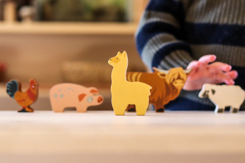 SET OF 13 FARM ANIMALS by TENDER LEAF TOYS - The Playful Collective