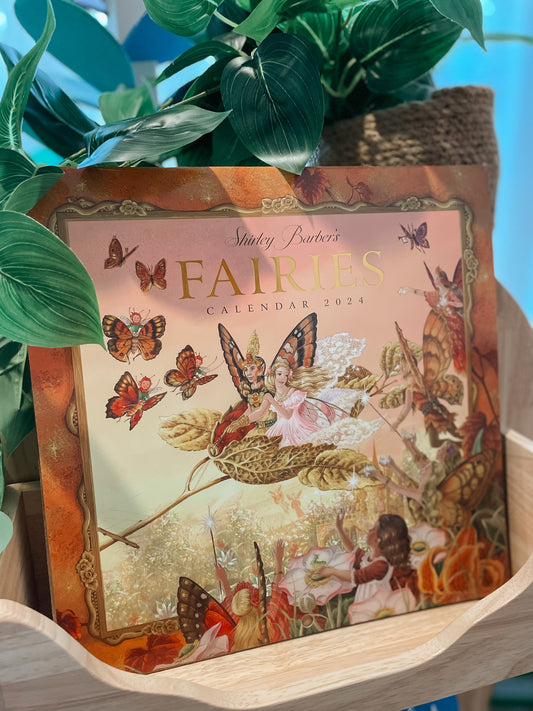 SHIRLEY BARBER | 2024 FAIRIES WALL CALENDAR by SHIRLEY BARBER - The Playful Collective