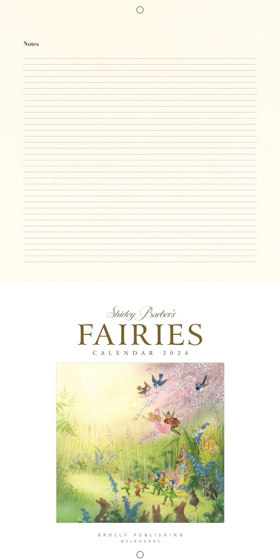 SHIRLEY BARBER | 2024 FAIRIES WALL CALENDAR by SHIRLEY BARBER - The Playful Collective