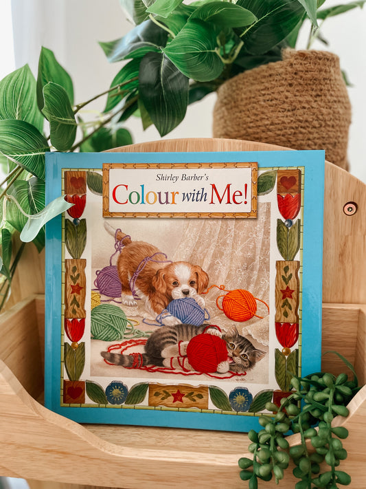 SHIRLEY BARBER | COLOUR WITH ME Board Book by SHIRLEY BARBER - The Playful Collective