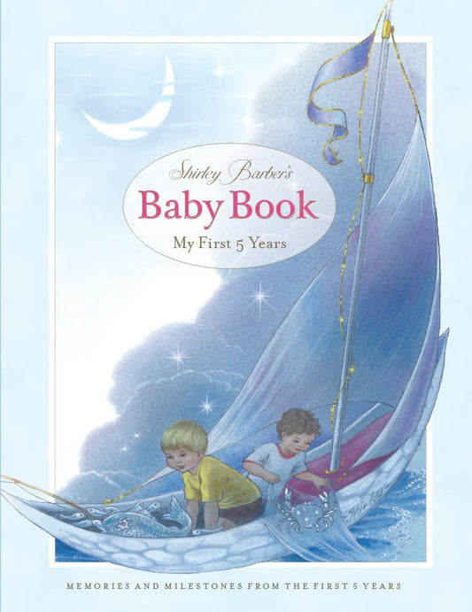 SHIRLEY BARBER | SHIRLEY BARBER'S BABY BOOK - MY FIRST FIVE YEARS (BLUE)