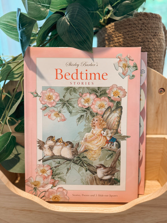 SHIRLEY BARBER | SHIRLEY BARBER'S BEDTIME STORIES (SLIDE OUT PUZZLE BOARD BOOK) by SHIRLEY BARBER - The Playful Collective