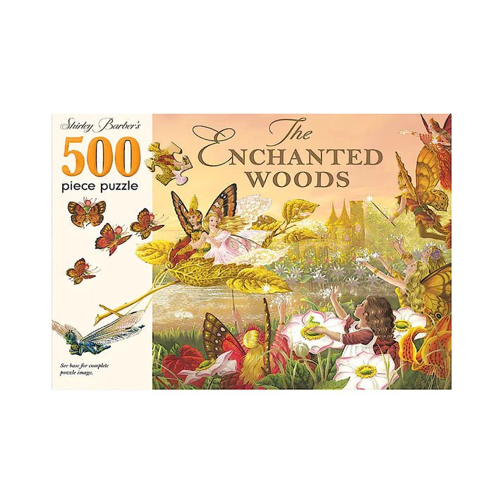 SHIRLEY BARBER | SHIRLEY BARBER'S THE ENCHANTED WOODS 500 PIECE JIGSAW PUZZLE