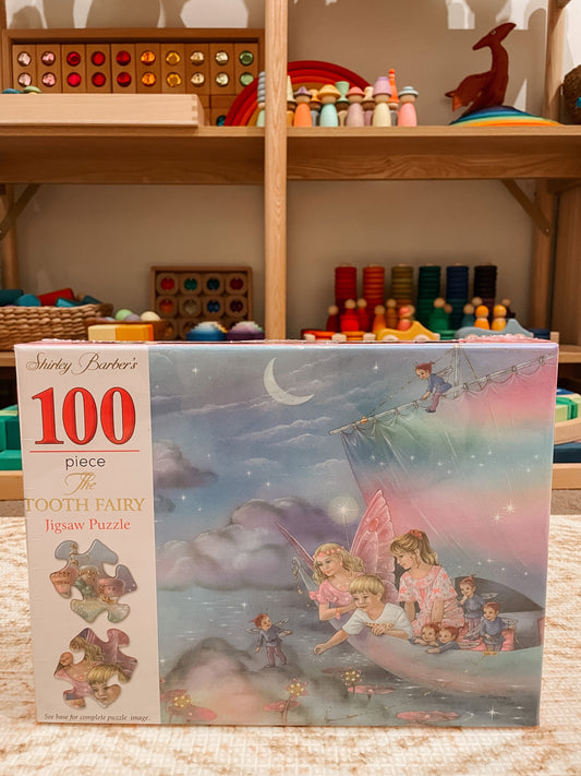 SHIRLEY BARBER | SHIRLEY BARBER'S THE TOOTH FAIRY 100 PIECE JIGSAW PUZZLE by SHIRLEY BARBER - The Playful Collective