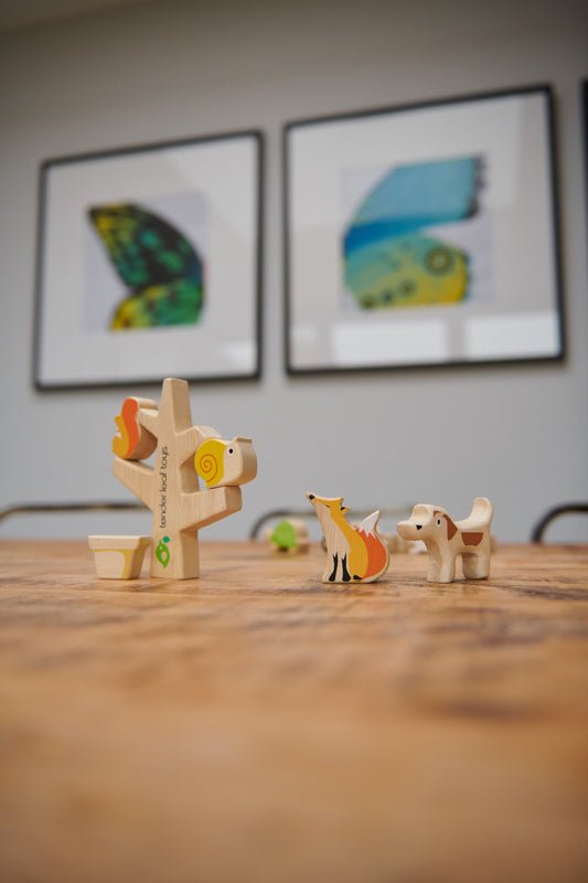 STACKING GARDEN ANIMAL FRIENDS - PREORDER by TENDER LEAF TOYS - The Playful Collective