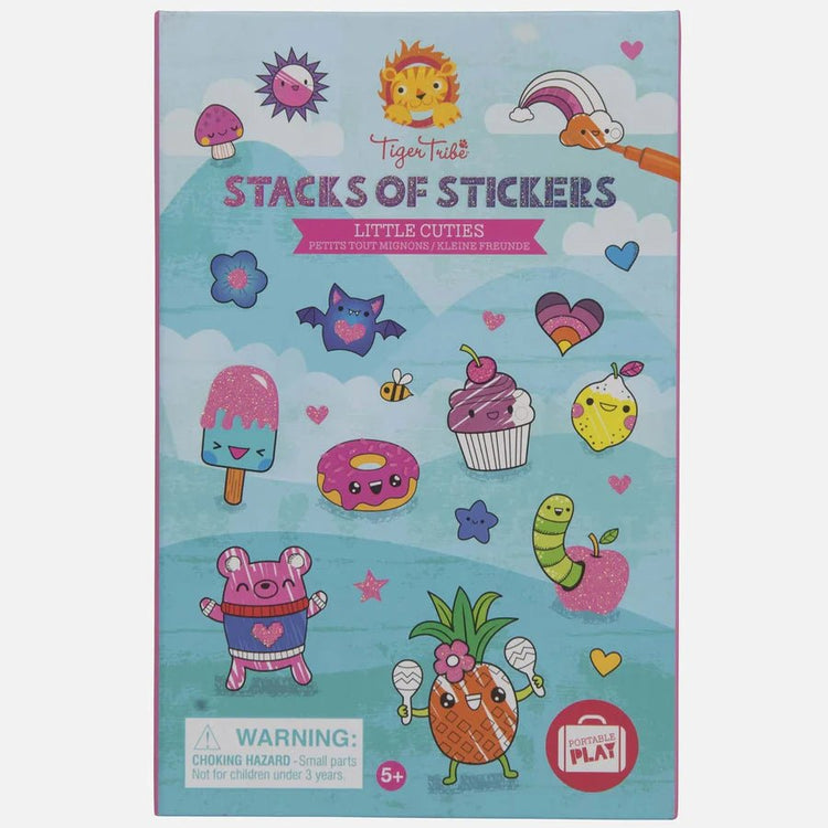STACKS OF STICKERS - LITTLE CUTIES *PRE-ORDER* by TIGER TRIBE - The Playful Collective