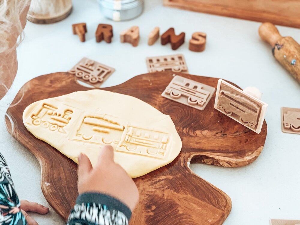 STEAM TRAIN ECO STAMP SET by KINFOLK PANTRY - The Playful Collective