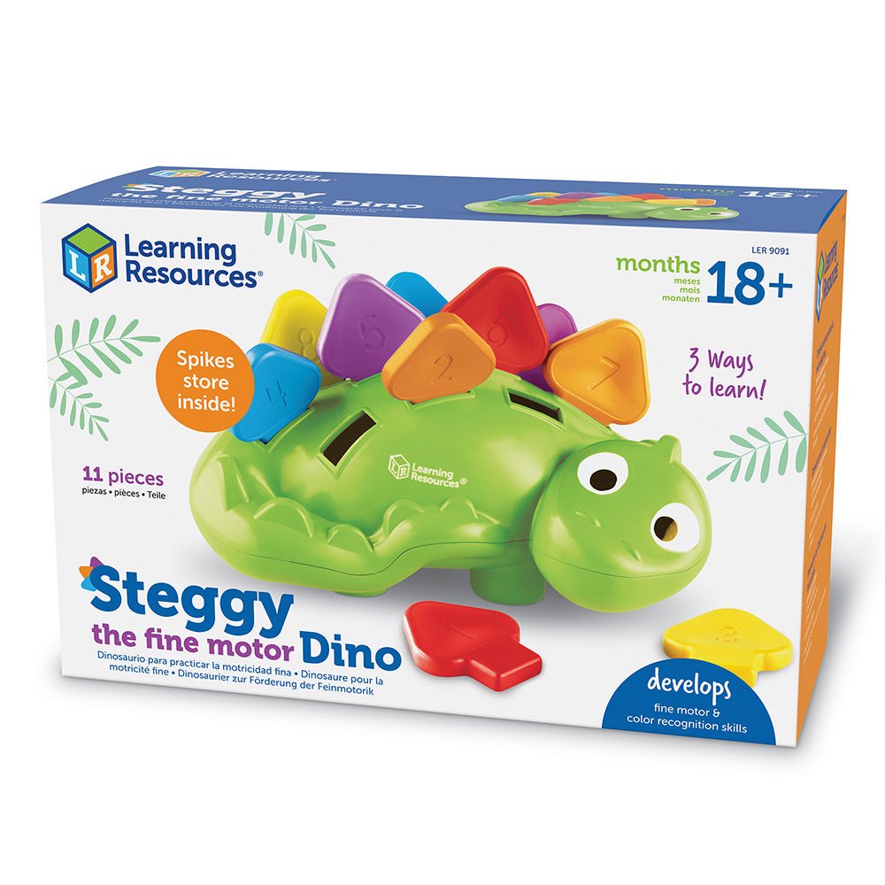 STEGGY THE FINE MOTOR DINO by LEARNING RESOURCES - The Playful Collective