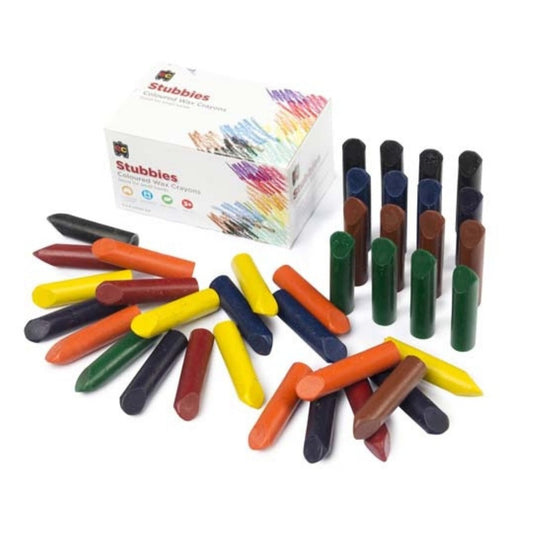 STUBBIES CRAYONS (SET OF 40) by EDUCATIONAL COLOURS - The Playful Collective
