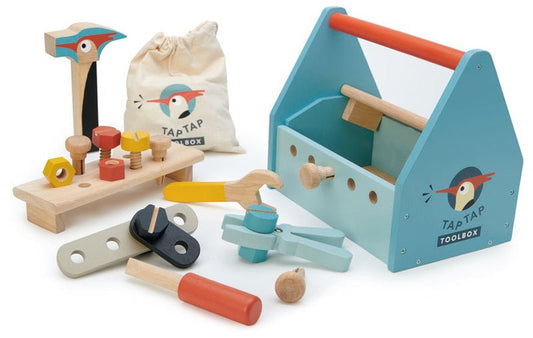 TAP TAP TOOL BOX by TENDER LEAF TOYS - The Playful Collective