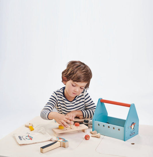 TAP TAP TOOL BOX by TENDER LEAF TOYS - The Playful Collective