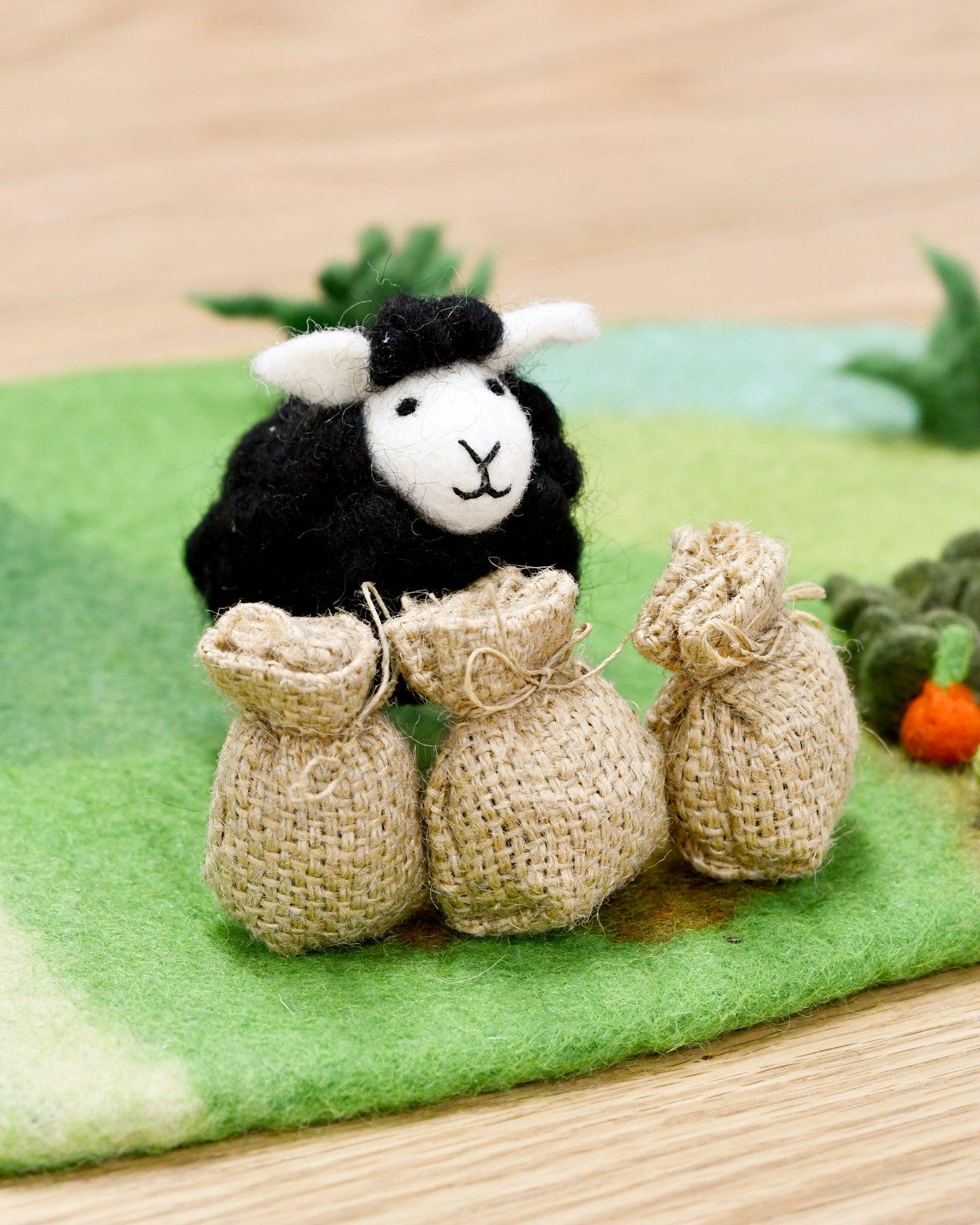 Felt Baa Baa Black Sheep by Tara Treasures | The Playful Collective
