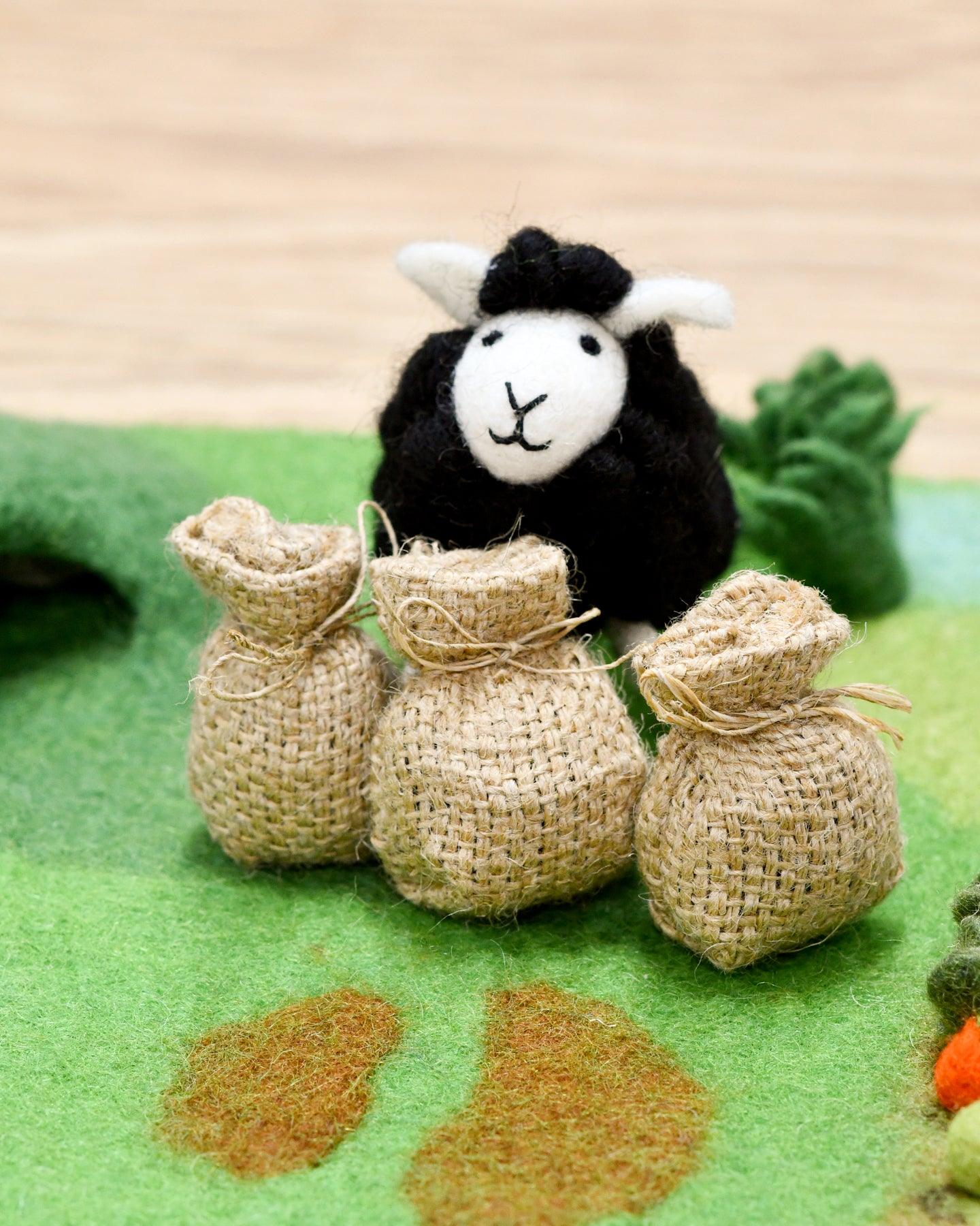 Felt Baa Baa Black Sheep by Tara Treasures | The Playful Collective