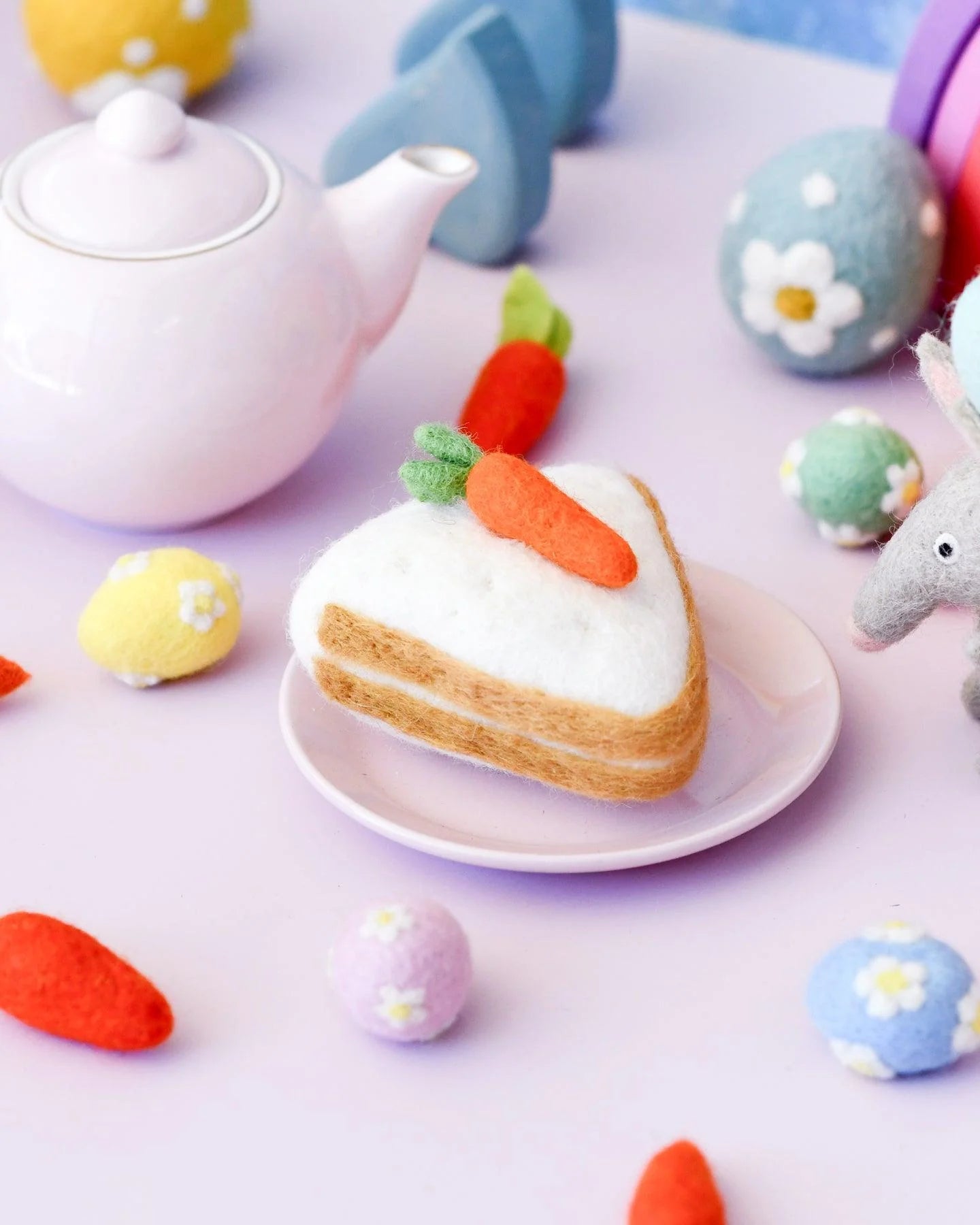 TARA TREASURES | FELT CARROT CAKE *PRE-ORDER* by TARA TREASURES - The Playful Collective