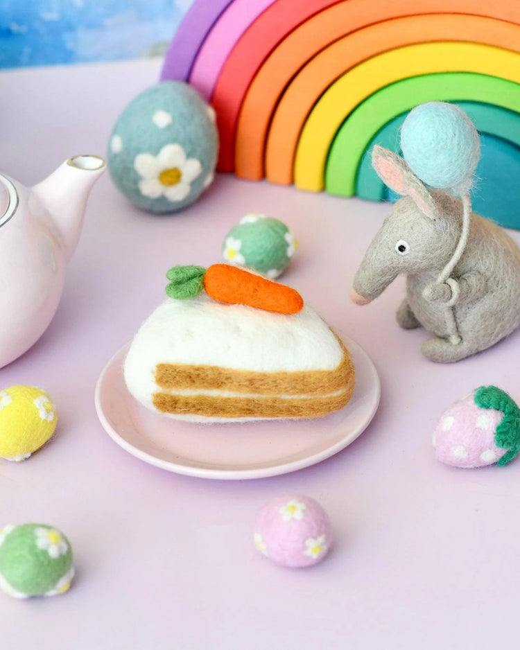 TARA TREASURES | FELT CARROT CAKE *PRE-ORDER* by TARA TREASURES - The Playful Collective