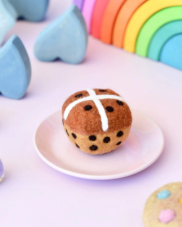 TARA TREASURES | FELT HOT CROSS BUN *PRE-ORDER* by TARA TREASURES - The Playful Collective