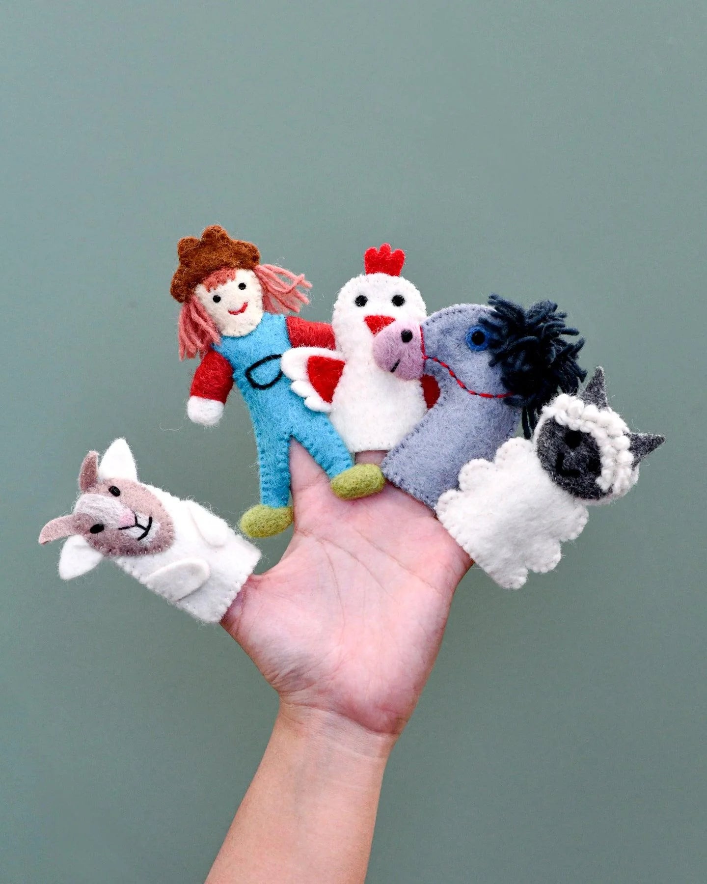 TARA TREASURES | OLD MACDONALD FARM ANIMALS (B) FINGER PUPPET SET by TARA TREASURES - The Playful Collective