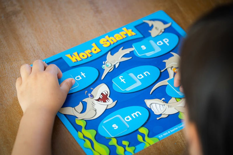 TEACHER CREATED RESOURCES | WORD SHARK BOARD GAME *PRE-ORDER* by TEACHER CREATED RESOURCES - The Playful Collective
