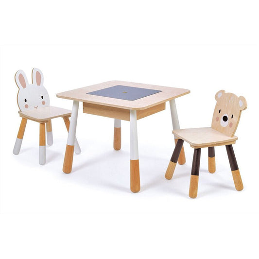 TENDER LEAF TOYS | FOREST WOODEN TABLE & CHAIRS by TENDER LEAF TOYS - The Playful Collective