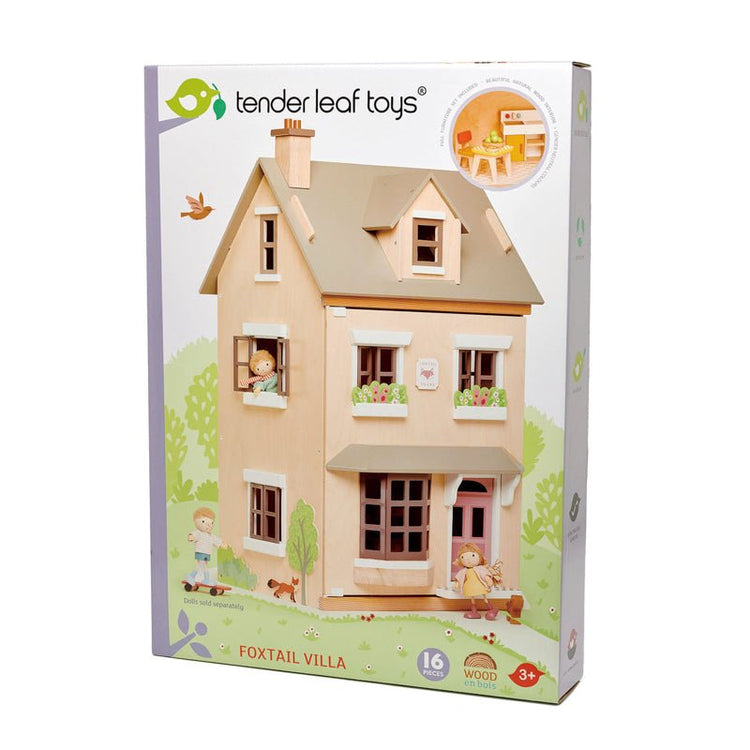 TENDER LEAF TOYS | FOXTAIL VILLA DOLL HOUSE WITH FURNITURE by TENDER LEAF TOYS - The Playful Collective