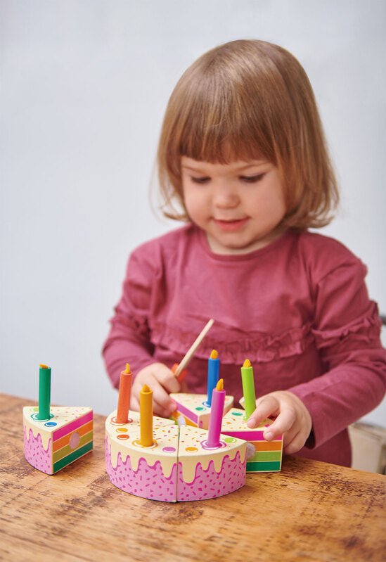 TENDER LEAF TOYS | RAINBOW BIRTHDAY CAKE by TENDER LEAF TOYS - The Playful Collective