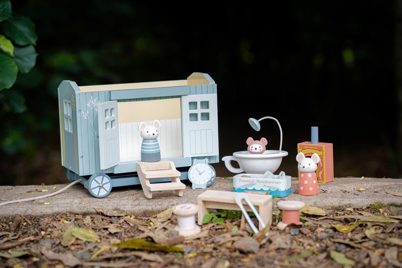 TENDER LEAF TOYS | SECRET MEADOW SHEPHERD'S HUT by TENDER LEAF TOYS - The Playful Collective