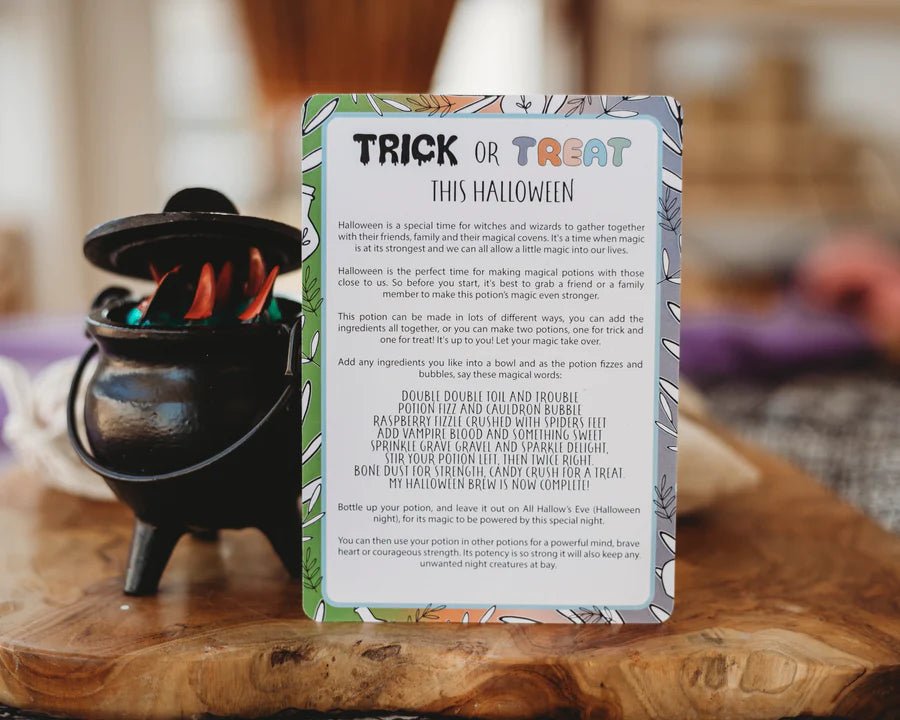 THE LITTLE POTION CO | TRICK OR TREAT - HALLOWEEN MAGIC POTION KIT *PRE-ORDER* by THE LITTLE POTION CO. - The Playful Collective