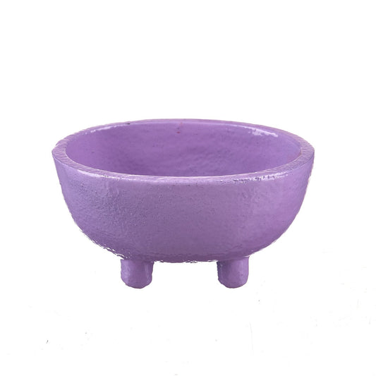 THE PLAYFUL COLLECTIVE | MINI OVAL CAST IRON CAULDRON - LAVENDER by THE PLAYFUL COLLECTIVE - The Playful Collective