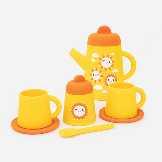 TIGER TRIBE | SILICONE TEA SET - SUNNY DAYS by TIGER TRIBE - The Playful Collective