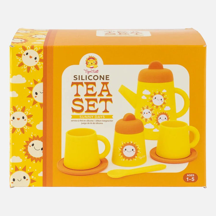 TIGER TRIBE | SILICONE TEA SET - SUNNY DAYS by TIGER TRIBE - The Playful Collective