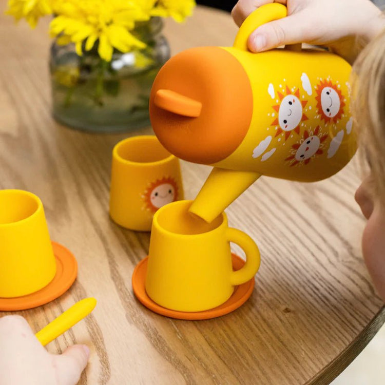 TIGER TRIBE | SILICONE TEA SET - SUNNY DAYS by TIGER TRIBE - The Playful Collective