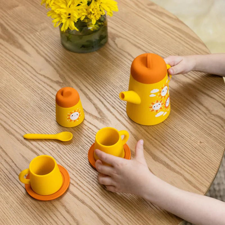 TIGER TRIBE | SILICONE TEA SET - SUNNY DAYS by TIGER TRIBE - The Playful Collective