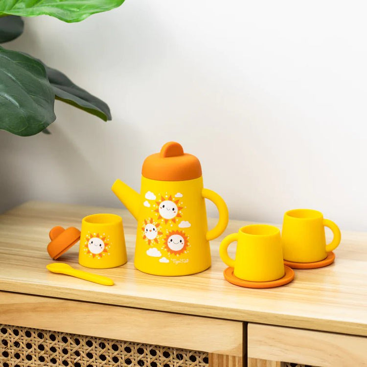TIGER TRIBE | SILICONE TEA SET - SUNNY DAYS by TIGER TRIBE - The Playful Collective