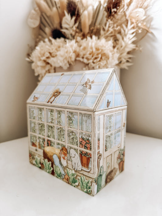 TINCO | PETER RABBIT - LARGE GREENHOUSE TIN by TINCO - The Playful Collective